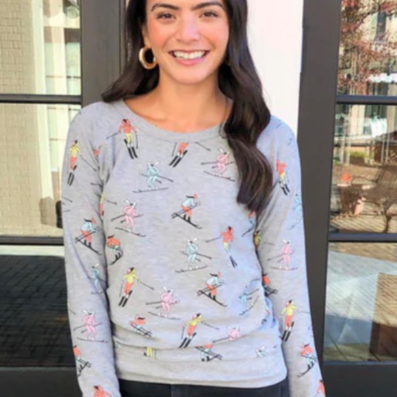 Chaser Ski Raglan Crew - Picture 2 of 15